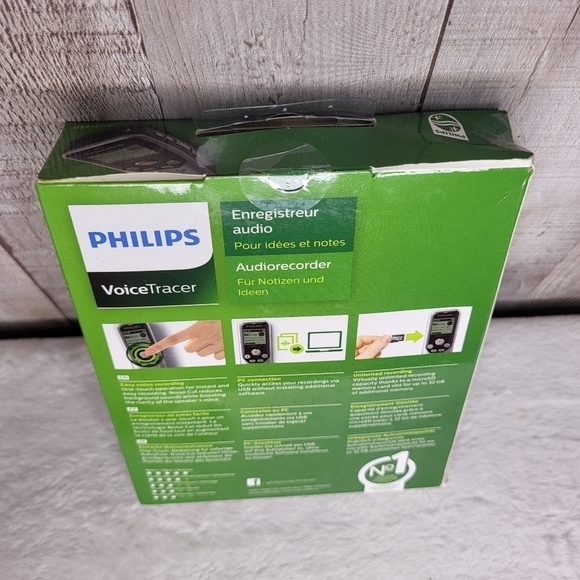 Philips VoiceTracer Audio Voice Recorder. DVT1250. Brand new in box. - Picture 5 of 6